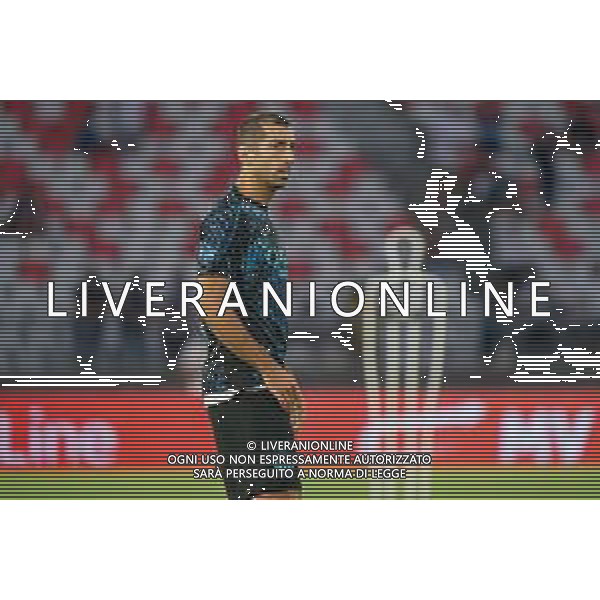 TVEM August 16, 2025 Bari, Italy - FC Inter vs Olympiacos FC - friendly match - San Nicola Stadium. In the pic: Henrikh Mkhitaryan of FC Inter FOTO EMMANUELE MASTRODONATO-AG ALDO LIVERANI SAS