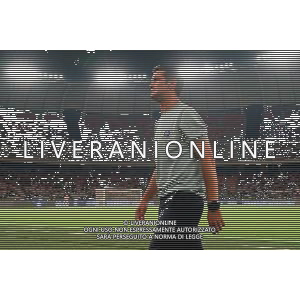 TVEM August 16, 2025 Bari, Italy - FC Inter vs Olympiacos FC - friendly match - San Nicola Stadium. In the pic: coach Cristian Chivu of FC Inter FOTO EMMANUELE MASTRODONATO-AG ALDO LIVERANI SAS