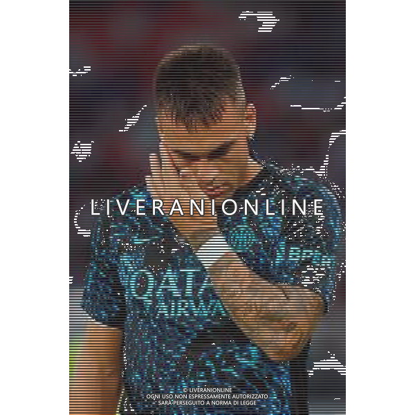 TVEM August 16, 2025 Bari, Italy - FC Inter vs Olympiacos FC - friendly match - San Nicola Stadium. In the pic: Lautaro Martínez of FC Inter FOTO EMMANUELE MASTRODONATO-AG ALDO LIVERANI SAS