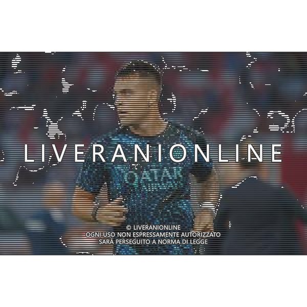 TVEM August 16, 2025 Bari, Italy - FC Inter vs Olympiacos FC - friendly match - San Nicola Stadium. In the pic: Lautaro Martínez of FC Inter FOTO EMMANUELE MASTRODONATO-AG ALDO LIVERANI SAS