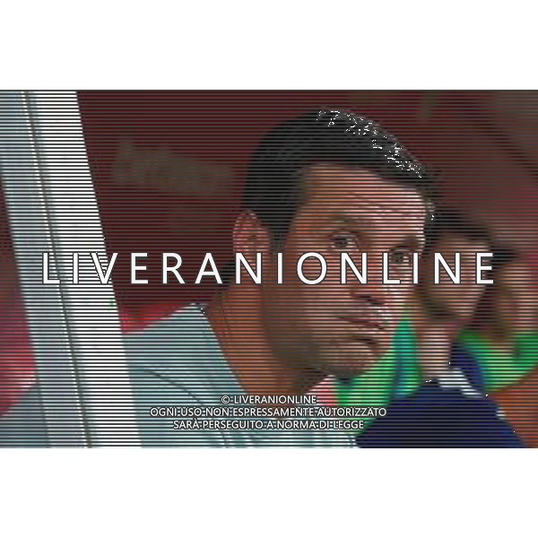 TVEM August 16, 2025 Bari, Italy - FC Inter vs Olympiacos FC - friendly match - San Nicola Stadium. In the pic: coach Cristian Chivu of FC Inter FOTO EMMANUELE MASTRODONATO-AG ALDO LIVERANI SAS