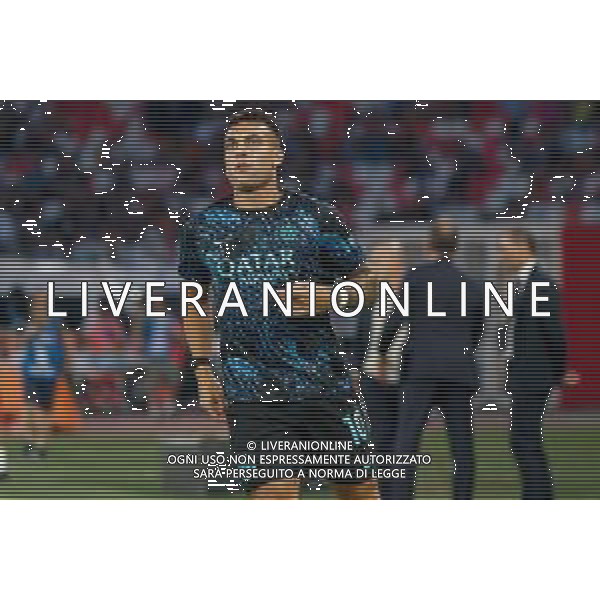 TVEM August 16, 2025 Bari, Italy - FC Inter vs Olympiacos FC - friendly match - San Nicola Stadium. In the pic: Lautaro Martínez of FC Inter FOTO EMMANUELE MASTRODONATO-AG ALDO LIVERANI SAS