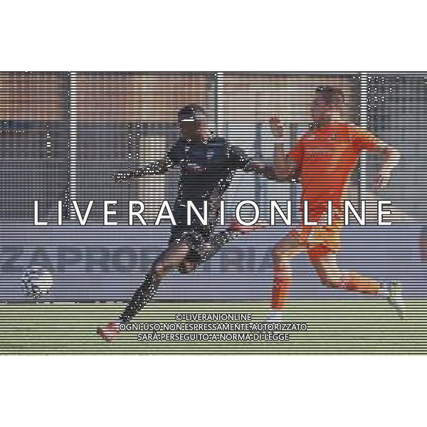 TVRCOR Pro Patria vs Alcione nella foto King Udoh Busto Arsizio (VA) 17-08-2025 Stadio Carlo Speroni Busto Arsizio (VA) – primo turno Coppa Italia Serie C Foto Roberta Corradin/Agenzia Aldo Liverani sas - AGENZIA ALDO LIVERANI SAS- AGENZIA ALDO LIVERANI SAS
