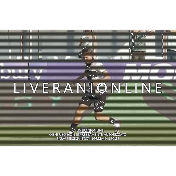 Mathias Fjortoft Lovik of Parma AC play the ball during Parma Calcio vs Pescare Calcio, 32° leg of Coppa Italia Frecciarossa 2025-26 game at Ennio Tardini stadium in Parma (PR), Italy, on Agust 17, 2025. (Photo by Davide Casentini)- AGENZIA ALDO LIVERANI SAS