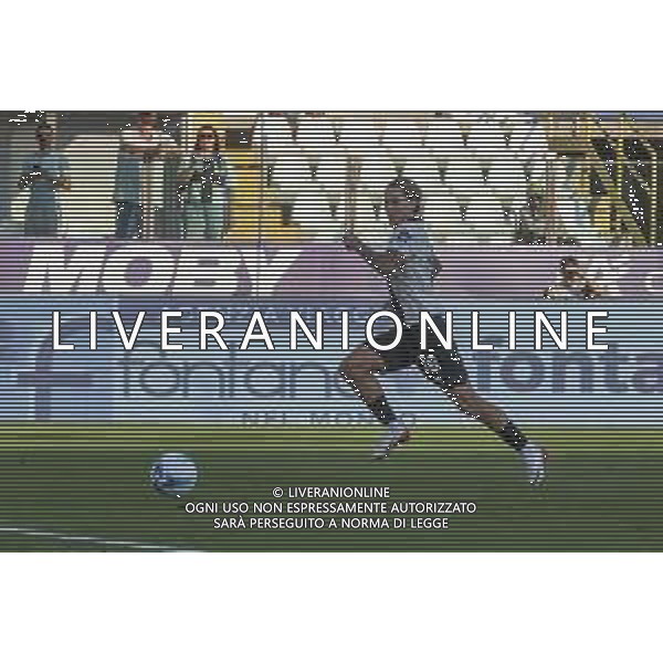 Mathias Fjortoft Lovik of Parma AC play the ball during Parma Calcio vs Pescare Calcio, 32° leg of Coppa Italia Frecciarossa 2025-26 game at Ennio Tardini stadium in Parma (PR), Italy, on Agust 17, 2025. (Photo by Davide Casentini)- AGENZIA ALDO LIVERANI SAS