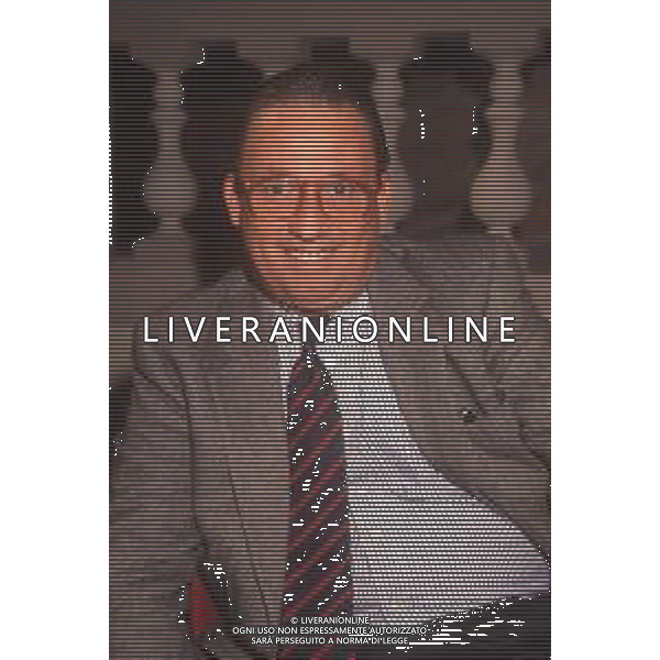 DIAP-RETROSPETTIVA MAURIZIO MOSCA GIORNALISTA NELLA FOTO MAURIZIO MOSCA AG ALDO LIVERANI SAS