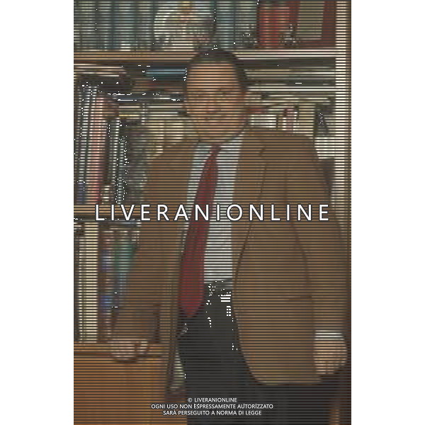 DIAP-RETROSPETTIVA MAURIZIO MOSCA GIORNALISTA NELLA FOTO MAURIZIO MOSCA AG ALDO LIVERANI SAS