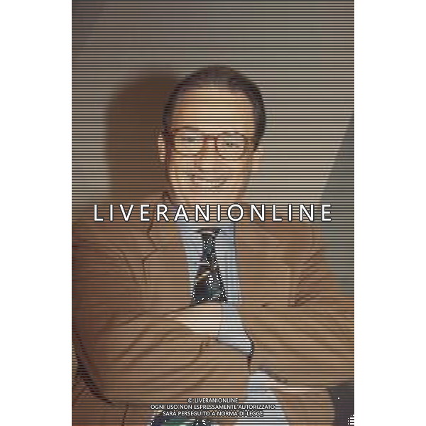 DIAP-RETROSPETTIVA MAURIZIO MOSCA GIORNALISTA NELLA FOTO MAURIZIO MOSCA AG ALDO LIVERANI SAS