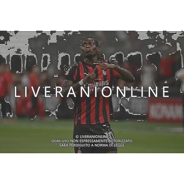 Milan vs Bari nella foto Rafael Leao (Milan) esultanza dopo il gol dell\'1 a 0 Rafael Leao Milano 17-08-2025 Stadio Giuseppe Meazza - San Siro Milan vs Bari Coppa Italia Frecciarossa - trentaduesimi di finale foto Roberto Garavaglia/Agenzia Aldo Liverani sas- AGENZIA ALDO LIVERANI SAS