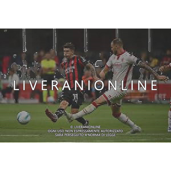 Milan vs Bari nella foto Christian Mate Pulisic (Milan) Milano 17-08-2025 Stadio Giuseppe Meazza - San Siro Milan vs Bari Coppa Italia Frecciarossa - trentaduesimi di finale foto Roberto Garavaglia/Agenzia Aldo Liverani sas
