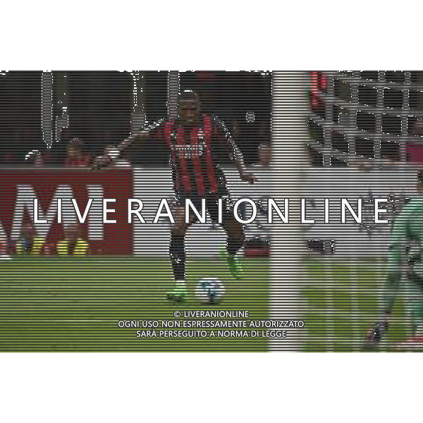 Milan vs Bari nella foto Pervis Estupinan (Milan) Milano 17-08-2025 Stadio Giuseppe Meazza - San Siro Milan vs Bari Coppa Italia Frecciarossa - trentaduesimi di finale foto Roberto Garavaglia/Agenzia Aldo Liverani sas
