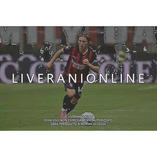 Milan vs Bari nella foto Luka Modric (Milan) Milano 17-08-2025 Stadio Giuseppe Meazza - San Siro Milan vs Bari Coppa Italia Frecciarossa - trentaduesimi di finale foto Roberto Garavaglia/Agenzia Aldo Liverani sas