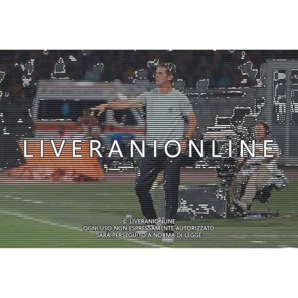 TVEM August 16, 2025 Bari, Italy - FC Inter vs Olympiacos FC - friendly match - San Nicola Stadium. In the pic: coach Cristian Chivu of FC Inter FOTO EMMANUELE MASTRODONJATO-AG ALDO LIVERANI SAS