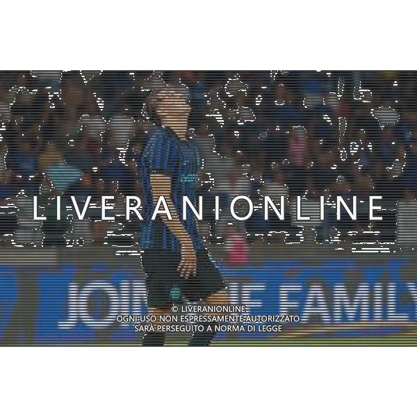 TVEM August 16, 2025 Bari, Italy - FC Inter vs Olympiacos FC - friendly match - San Nicola Stadium. In the pic: Pio Esposito of FC Inter disappointment FOTO EMMANUELE MASTRODONJATO-AG ALDO LIVERANI SAS