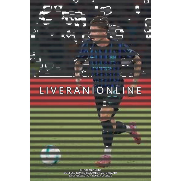 TVEM August 16, 2025 Bari, Italy - FC Inter vs Olympiacos FC - friendly match - San Nicola Stadium. In the pic: Nicola Zalewski of FC Inter FOTO EMMANUELE MASTRODONJATO-AG ALDO LIVERANI SAS