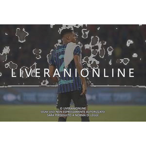 TVEM August 16, 2025 Bari, Italy - FC Inter vs Olympiacos FC - friendly match - San Nicola Stadium. In the pic: Denzel Dumfries of FC Inter FOTO EMMANUELE MASTRODONJATO-AG ALDO LIVERANI SAS