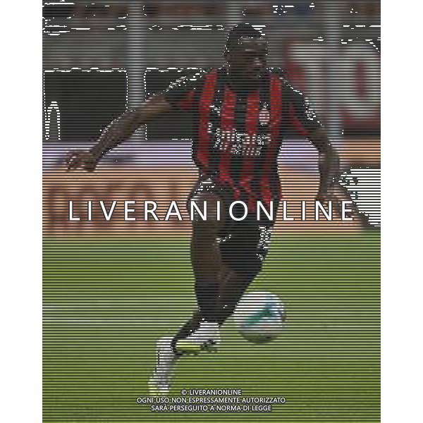 Milan vs Bari nella foto Youssouf Fofana (Milan) Milano 17-08-2025 Stadio Giuseppe Meazza - San Siro Milan vs Bari Coppa Italia Frecciarossa - trentaduesimi di finale foto Roberto Garavaglia/Agenzia Aldo Liverani sas