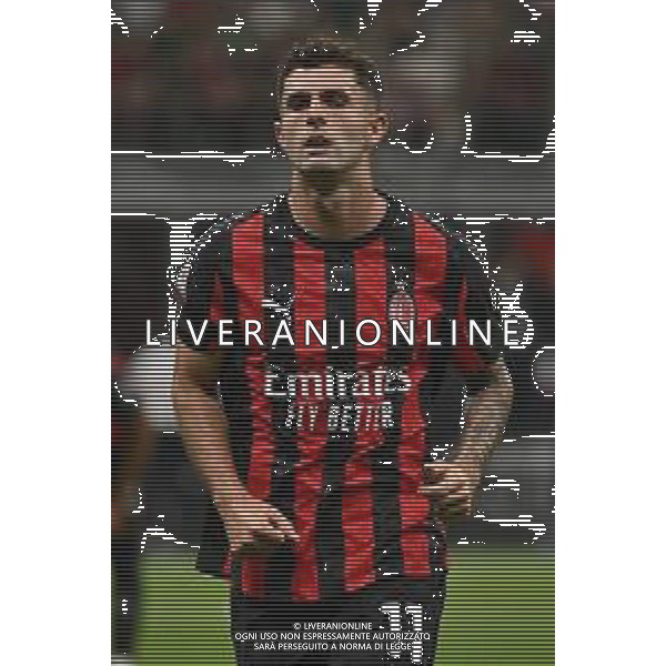 Milan vs Bari nella foto Christian Mate Pulisic (Milan) Milano 17-08-2025 Stadio Giuseppe Meazza - San Siro Milan vs Bari Coppa Italia Frecciarossa - trentaduesimi di finale foto Roberto Garavaglia/Agenzia Aldo Liverani sas
