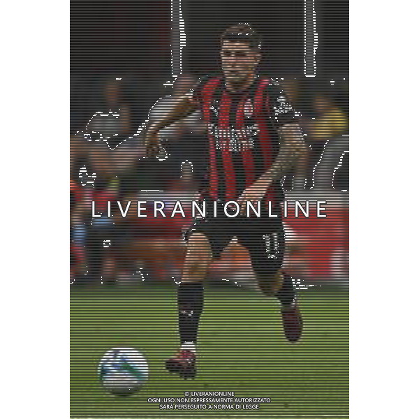 Milan vs Bari nella foto Christian Mate Pulisic (Milan) Milano 17-08-2025 Stadio Giuseppe Meazza - San Siro Milan vs Bari Coppa Italia Frecciarossa - trentaduesimi di finale foto Roberto Garavaglia/Agenzia Aldo Liverani sas