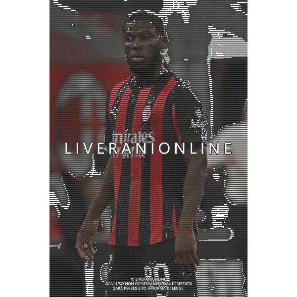 Milan vs Bari nella foto Yunus Musah (Milan) Milano 17-08-2025 Stadio Giuseppe Meazza - San Siro Milan vs Bari Coppa Italia Frecciarossa - trentaduesimi di finale foto Roberto Garavaglia/Agenzia Aldo Liverani sas