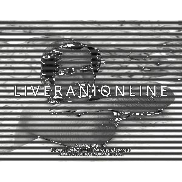 NEG-RETROSPETTIVA JACK NICHOLSON ATTORE NELLA FOTO JACK NICHOLSON AL FESTIVAL INTERNAZIONALE DEL CINEMA DI CANNES NELL\'ANNO 1974 AG ALDO LIVERANI SAS