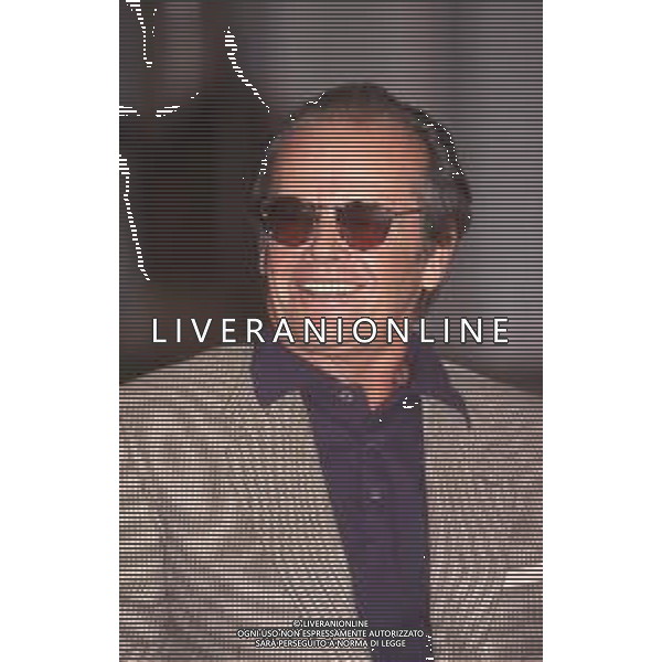 DIAP-RETROSPETTIVA JACK NICHOLSON ATTORE NELLA FOTO JACK NICHOLSON A VENEZIA NELL\'ANNO 1994 AG ALDO LIVERANI SAS