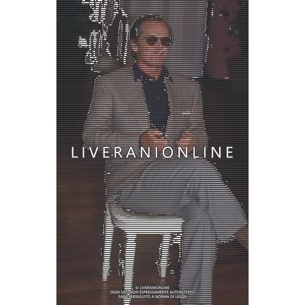 DIAP-RETROSPETTIVA JACK NICHOLSON ATTORE NELLA FOTO JACK NICHOLSON A VENEZIA NELL\'ANNO 1994 AG ALDO LIVERANI SAS