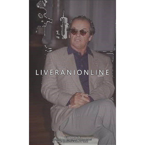 DIAP-RETROSPETTIVA JACK NICHOLSON ATTORE NELLA FOTO JACK NICHOLSON A VENEZIA NELL\'ANNO 1994 AG ALDO LIVERANI SAS