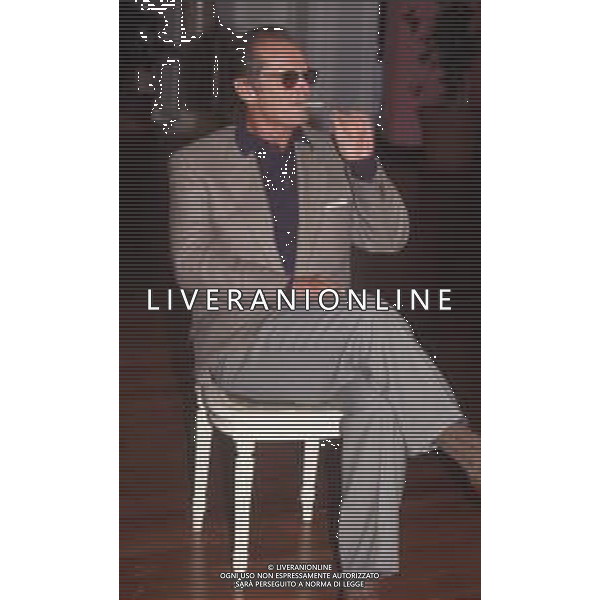 DIAP-RETROSPETTIVA JACK NICHOLSON ATTORE NELLA FOTO JACK NICHOLSON A VENEZIA NELL\'ANNO 1994 AG ALDO LIVERANI SAS