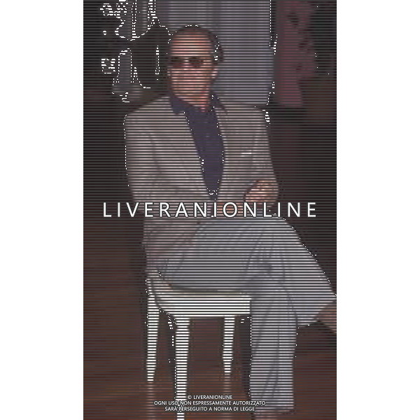 DIAP-RETROSPETTIVA JACK NICHOLSON ATTORE NELLA FOTO JACK NICHOLSON A VENEZIA NELL\'ANNO 1994 AG ALDO LIVERANI SAS