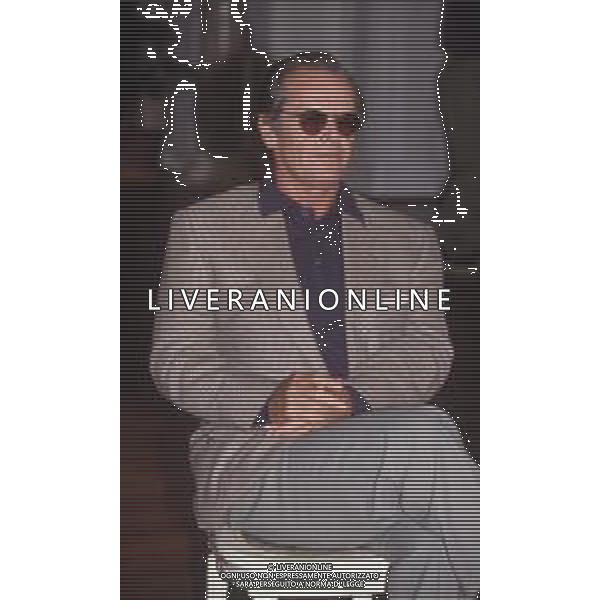 DIAP-RETROSPETTIVA JACK NICHOLSON ATTORE NELLA FOTO JACK NICHOLSON A VENEZIA NELL\'ANNO 1994 AG ALDO LIVERANI SAS