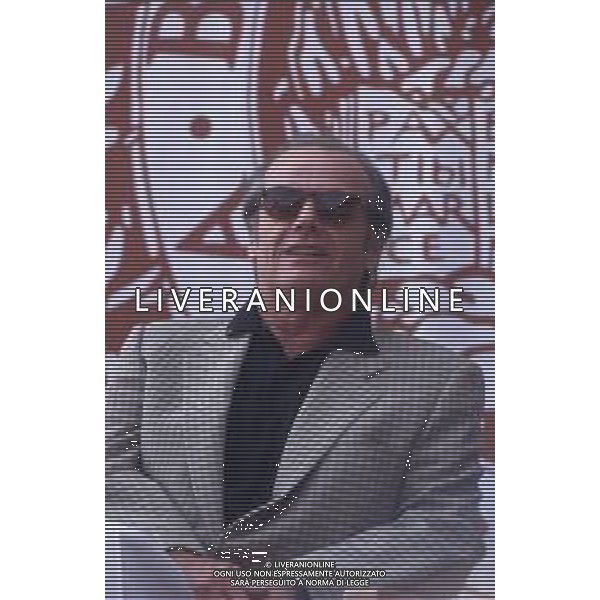 DIAP-RETROSPETTIVA JACK NICHOLSON ATTORE NELLA FOTO JACK NICHOLSON A VENEZIA NELL\'ANNO 1994 AG ALDO LIVERANI SAS