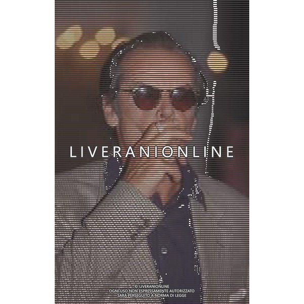 DIAP-RETROSPETTIVA JACK NICHOLSON ATTORE NELLA FOTO JACK NICHOLSON A VENEZIA NELL\'ANNO 1994 AG ALDO LIVERANI SAS