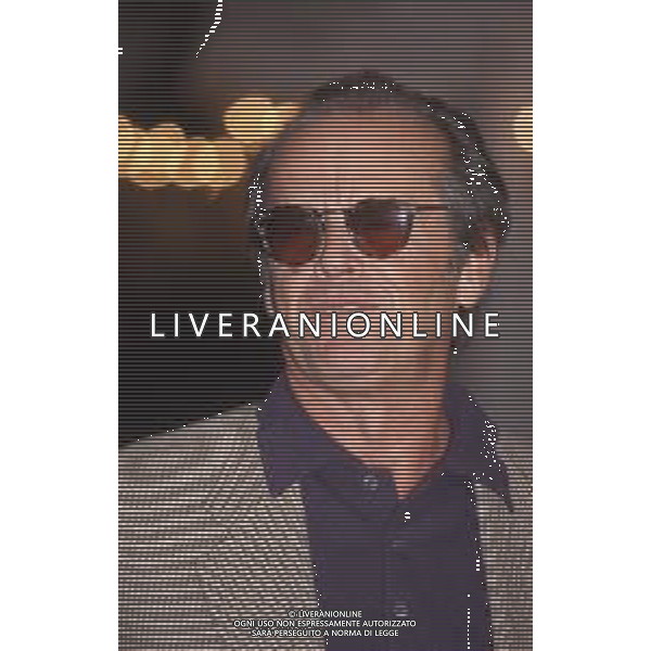 DIAP-RETROSPETTIVA JACK NICHOLSON ATTORE NELLA FOTO JACK NICHOLSON A VENEZIA NELL\'ANNO 1994 AG ALDO LIVERANI SAS