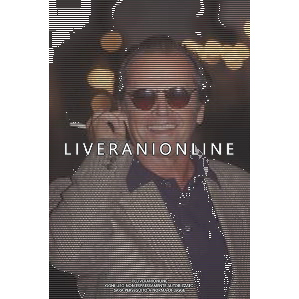 DIAP-RETROSPETTIVA JACK NICHOLSON ATTORE NELLA FOTO JACK NICHOLSON A VENEZIA NELL\'ANNO 1994 AG ALDO LIVERANI SAS