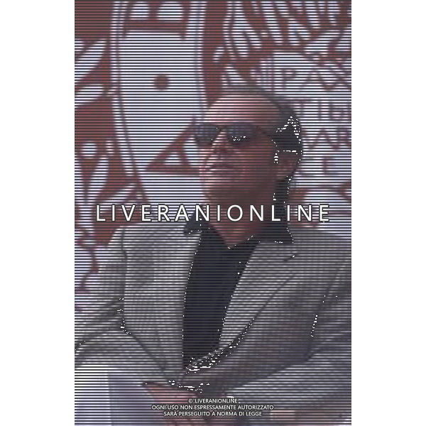 DIAP-RETROSPETTIVA JACK NICHOLSON ATTORE NELLA FOTO JACK NICHOLSON A VENEZIA NELL\'ANNO 1994 AG ALDO LIVERANI SAS