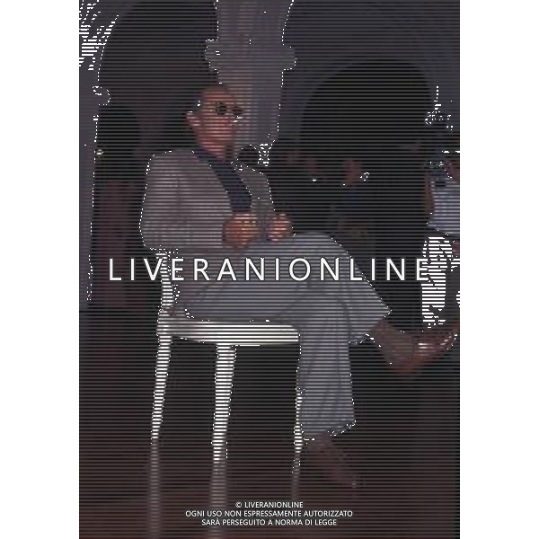 DIAP-RETROSPETTIVA JACK NICHOLSON ATTORE NELLA FOTO JACK NICHOLSON A VENEZIA NELL\'ANNO 1994 AG ALDO LIVERANI SAS 