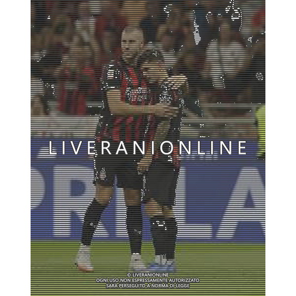 ESULTANZA DOPOGOL CHRISTIAN PULISIC -Milan vs Bari Coppa Italia Frecciarossa - trentaduesimi di finale Milano 17-08-2025 ©PAOLO GIAMPIETRI - AGENZIA ALDO LIVERANI SAS