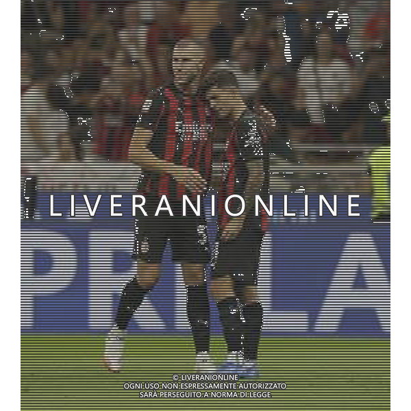 ESULTANZA DOPOGOL CHRISTIAN PULISIC -Milan vs Bari Coppa Italia Frecciarossa - trentaduesimi di finale Milano 17-08-2025 ©PAOLO GIAMPIETRI - AGENZIA ALDO LIVERANI SAS