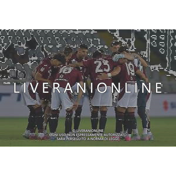 Torino 18.08.2025 Stadio Grande Torino @Manuela Viganti /Ag. Aldo Liverani sas Torino vs Modena Coppa Italia Freccirossa Tretaduesimi di Finale Stagione 2025/2026 Nella foto: il torino si da la carica prima dell’inizio del match