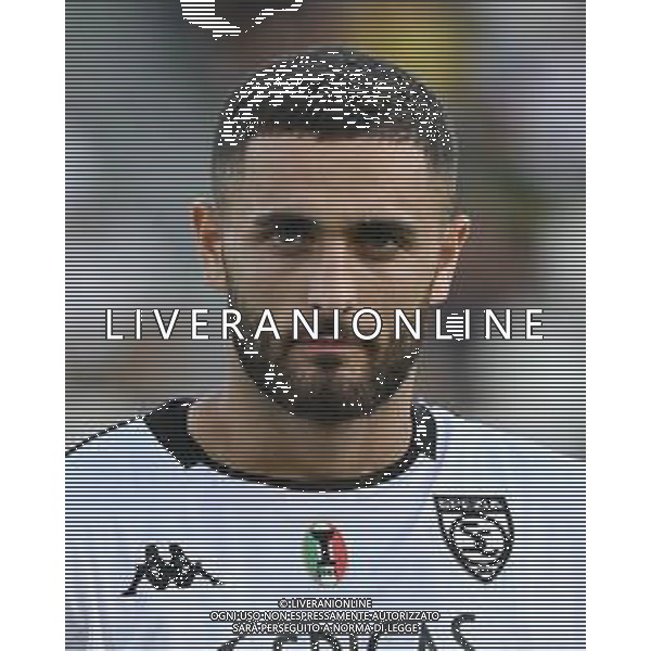 TVRG Spezia vs Sampdoria nella foto Gabriele Artistico (Spezia) La Spezia 18-08-2025 Stadio Alberto Picco Spezia vs Sampdoria - trentaduesimi di finale Coppa Italia Frecciarossa foto Roberto Garavaglia/Agenzia Aldo Liverani sas