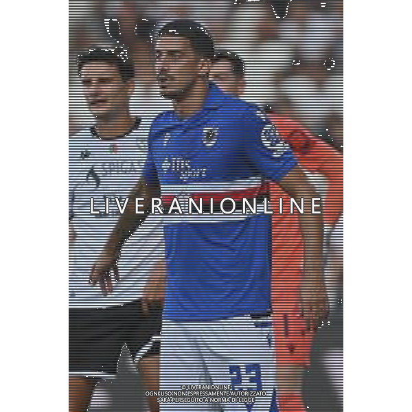 TVRG Spezia vs Sampdoria nella foto Fabio De Paoli (Sampdoria) La Spezia 18-08-2025 Stadio Alberto Picco Spezia vs Sampdoria - trentaduesimi di finale Coppa Italia Frecciarossa foto Roberto Garavaglia/Agenzia Aldo Liverani sas