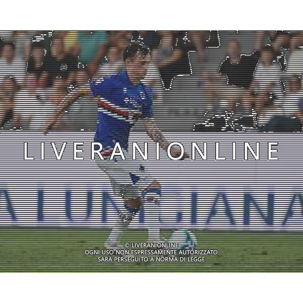 TVRG Spezia vs Sampdoria nella foto Liam Henderson (Sampdoria) La Spezia 18-08-2025 Stadio Alberto Picco Spezia vs Sampdoria - trentaduesimi di finale Coppa Italia Frecciarossa foto Roberto Garavaglia/Agenzia Aldo Liverani sas