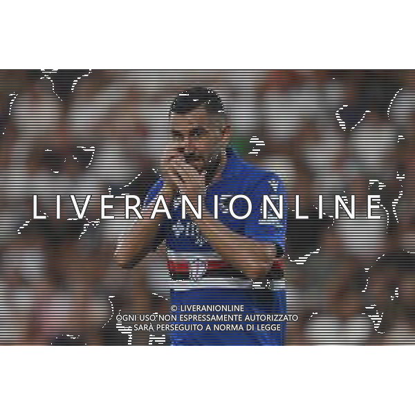 TVRG Spezia vs Sampdoria nella foto Massimo Coda (Sampdoria) La Spezia 18-08-2025 Stadio Alberto Picco Spezia vs Sampdoria - trentaduesimi di finale Coppa Italia Frecciarossa foto Roberto Garavaglia/Agenzia Aldo Liverani sas