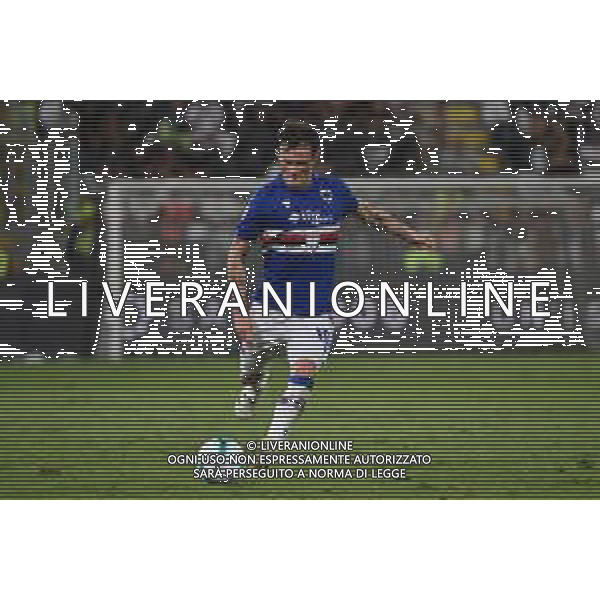 TVRG Spezia vs Sampdoria nella foto Liam Henderson (Sampdoria) La Spezia 18-08-2025 Stadio Alberto Picco Spezia vs Sampdoria - trentaduesimi di finale Coppa Italia Frecciarossa foto Roberto Garavaglia/Agenzia Aldo Liverani sas