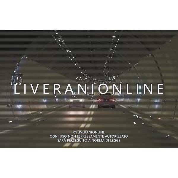 TVRCOR Autostrada in direzione Genova 18-08-2025 nella foto traffico auto in galleria ©TVRCOR Corradin Roberta - AGENZIA ALDO LIVERANI SAS