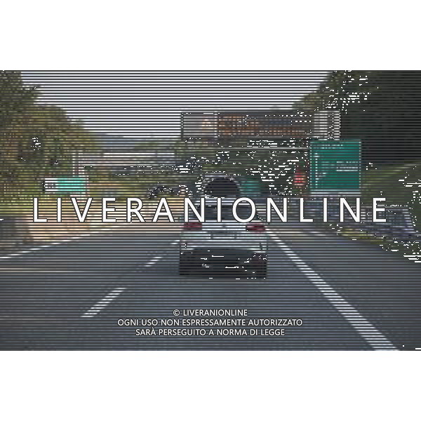 TVRCOR Autostrada in direzione Genova 18-08-2025 nella foto lavori al km 55 direzione Genova e Milano ©TVRCOR Corradin Roberta - AGENZIA ALDO LIVERANI SAS