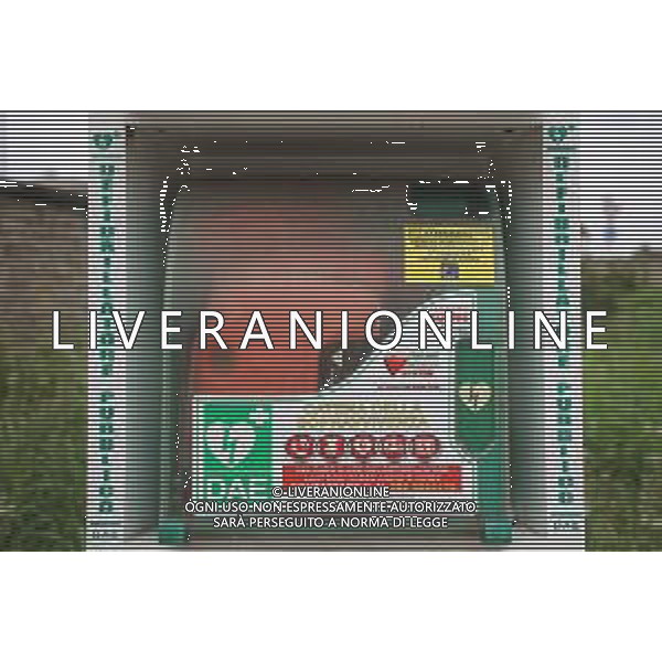 TVRCOR Defibrillatore pubblico DAE nella foto defibrillatore automatico esterno ©TVRCOR Roberta Corradin - AGENZIA ALDO LIVERANI SAS