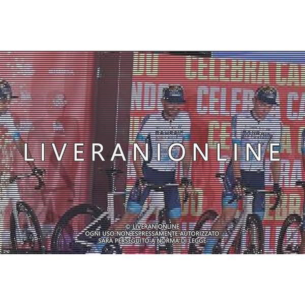 21-08-2025 Presentazione Squadre Vuelta A Espana 2025; 2025, Bahrain - Victorious; Caruso, Damiano; Torino; ©SIROTTI - AGENZIA ALDO LIVERANI SAS