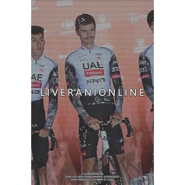 21-08-2025 Presentazione Squadre Vuelta A Espana 2025; 2025, Uae Team Emirates - Xrg; Vine, Jai; Torino; ©SIROTTI - AGENZIA ALDO LIVERANI SAS